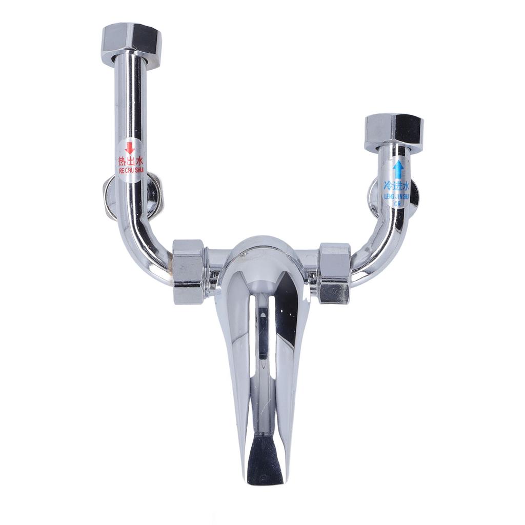 Copper Electric Water Heater Mixing Valve Surface Mounted U Bend Cold Hot Switch Shower Tap Water Inlet Universal Parts