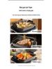 Keheal Flip-Over Air Fryer: Multi-Function Transparent Electric Oven for Frying & Stir-Frying.