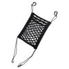 Three-Layer Elastic Car Seat Organizer Bag - Mesh Pocket Storage Net