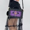Niche Design New Style Girls' Dark Ita Bag Believer Hard Box Goth Lolita Shoulder Bag Comic Exhibition Y2K Crossbody Bag