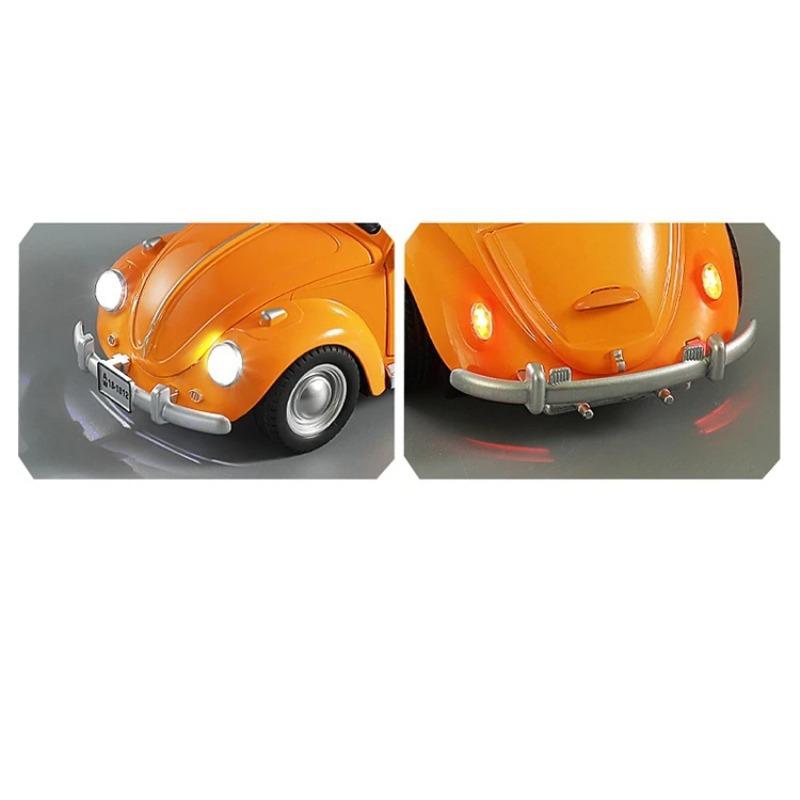 1/18 Volkswagen Beetle 1955 Alloy Metal Diecast Model Car Toy Car High Simulation Classic Collection Hobbies Holiday Gifts Child