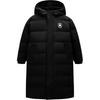 Kids' Jacket Fleece Lined Thermal Three Proofings Fabric Brand Logo Letter Hooded Long Down Jacket