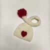 Handmade Knitted Long Tailed Hat 1pc Newborn Baby Four Seasons Milky White Baby Photo Shoot Children Photography Studio Props
