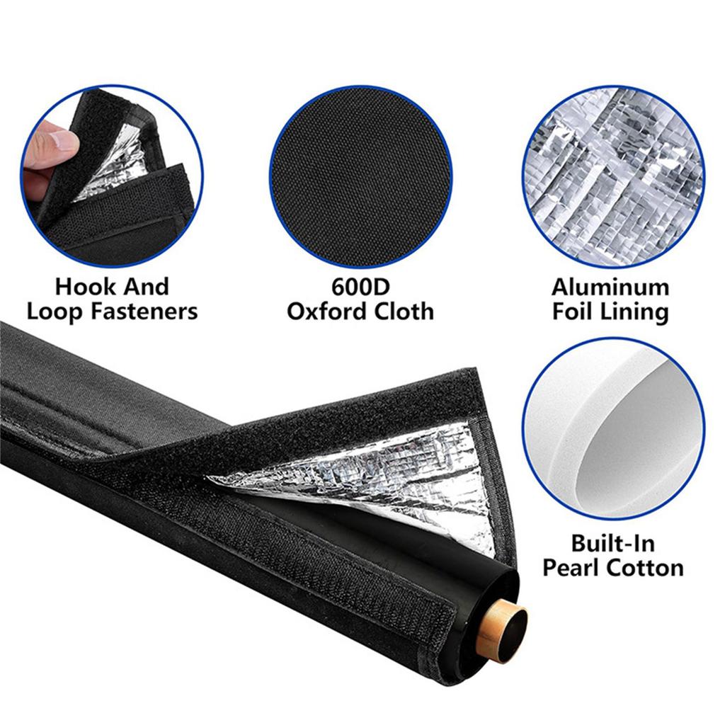 Washable Portable Air Conditioning Hose Insulator Easy Installation Pipes Protector Hoses Insulation Sleeve for Pipe