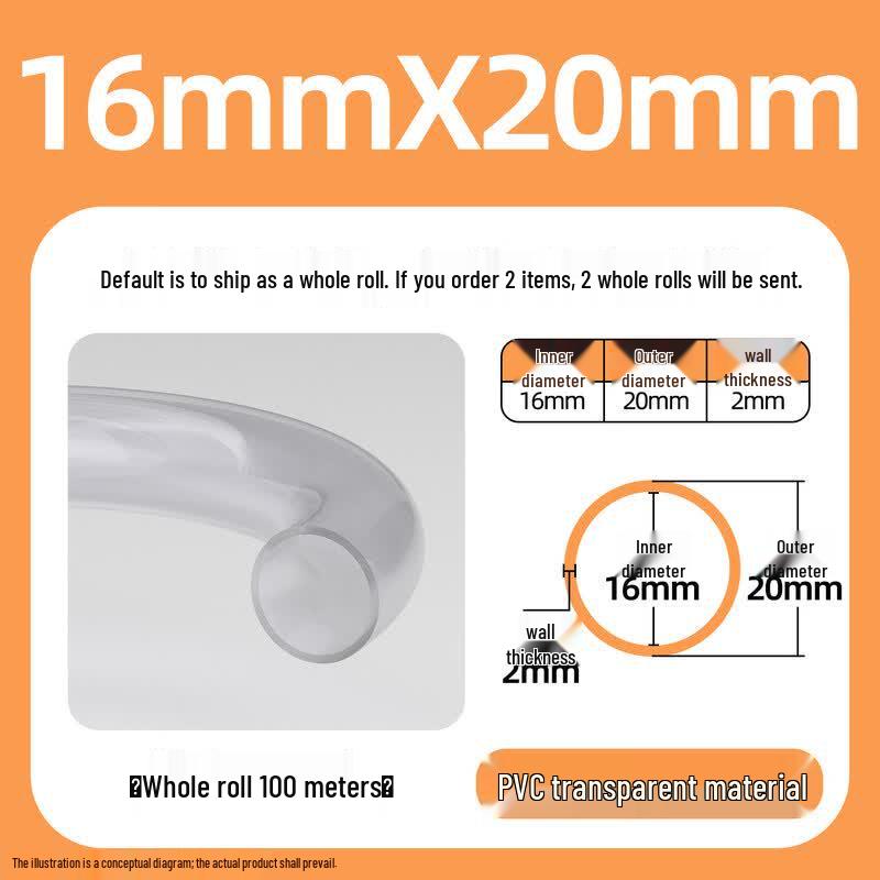 Yun Duo PVC Transparent Soft Hose