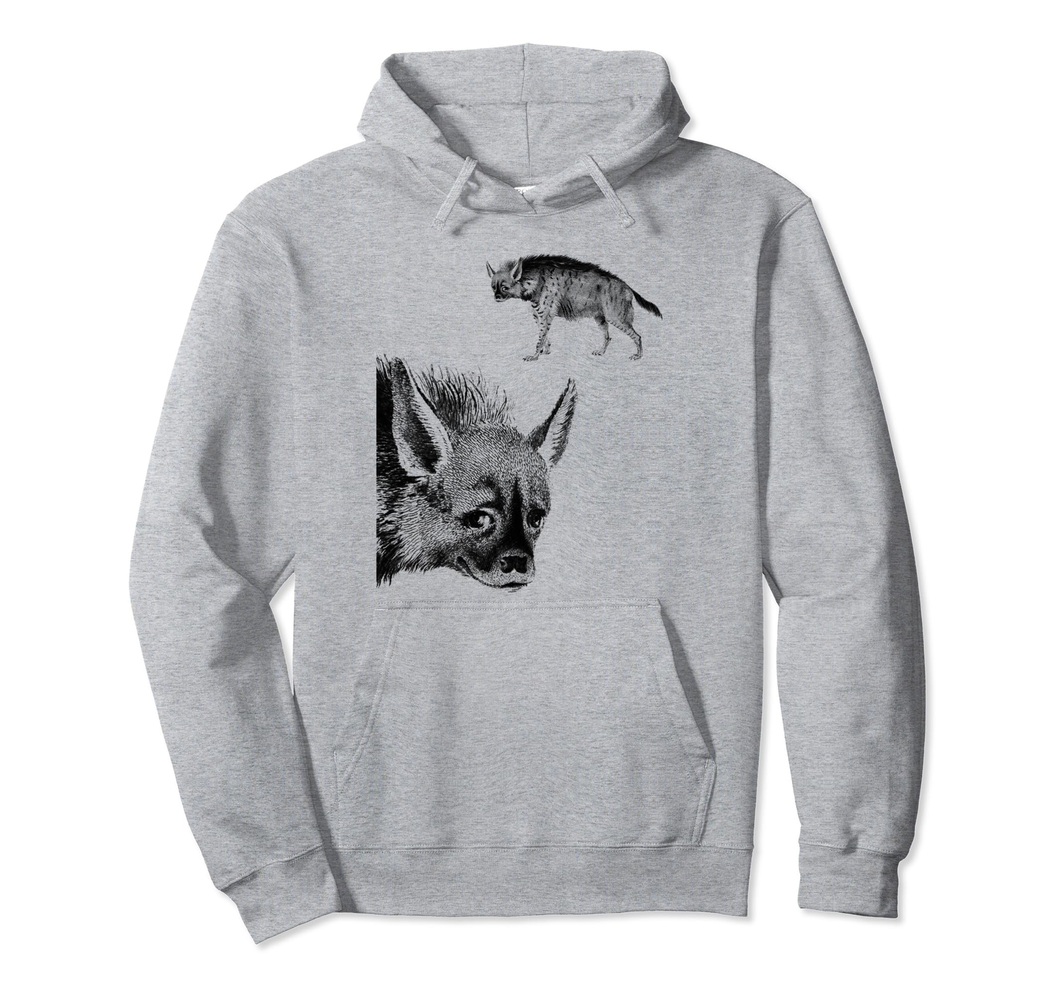 

Vintage Jackal Wildlife Illustration Hoodie