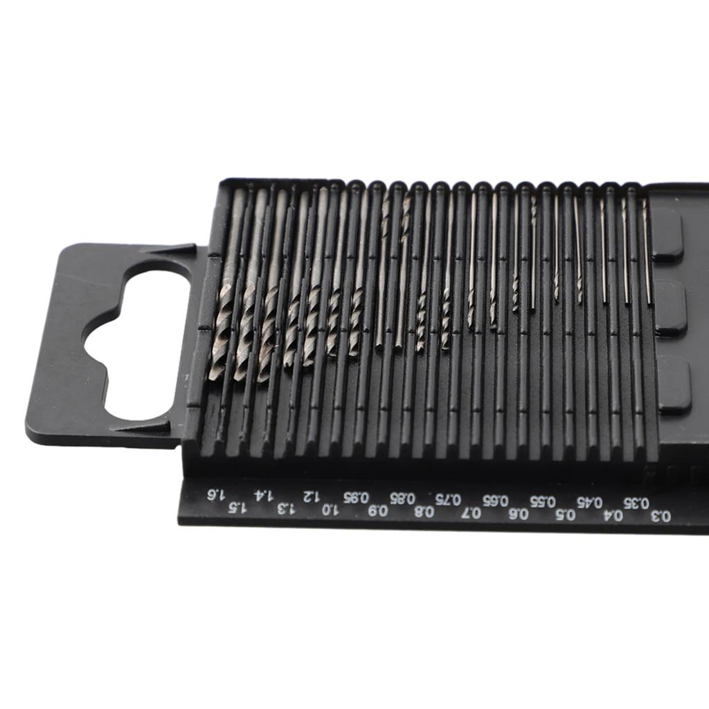 20Pcs HSS Drill Bits Set For Precision Crafts Jewellery Watch Repair Model Making Hobby Work Electronics Power Tool Accessories