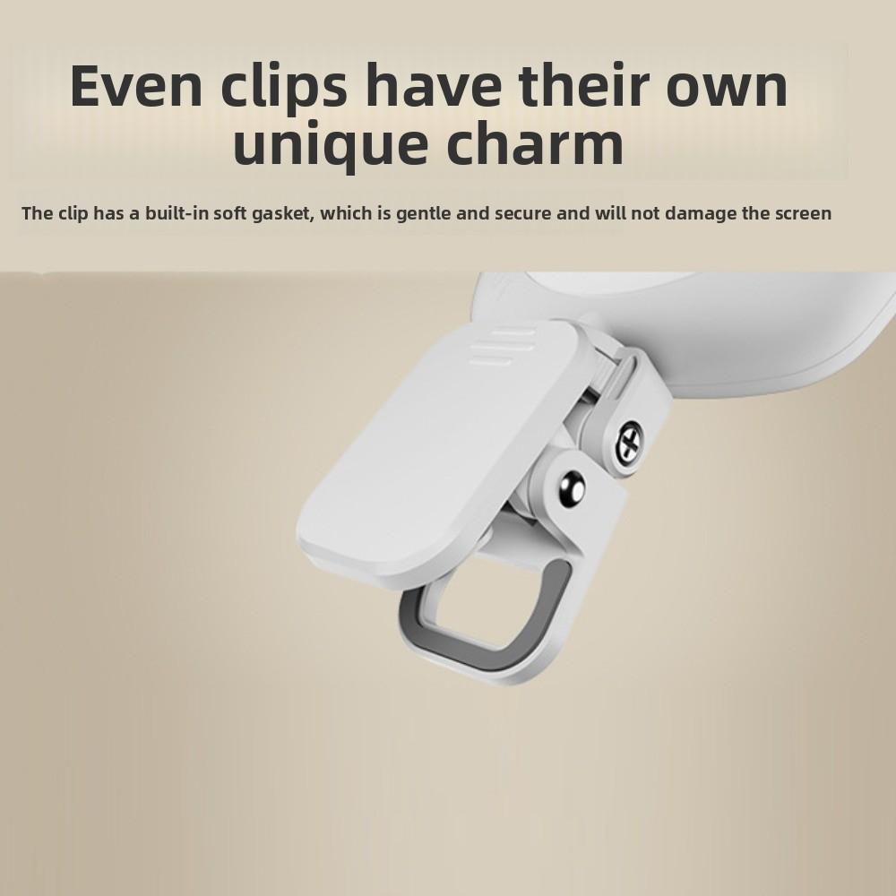 Tragbares Handy-Selfie-Licht Wiederaufladbares LED-Handy-Fülllicht Handy-Fülllicht Konferenz