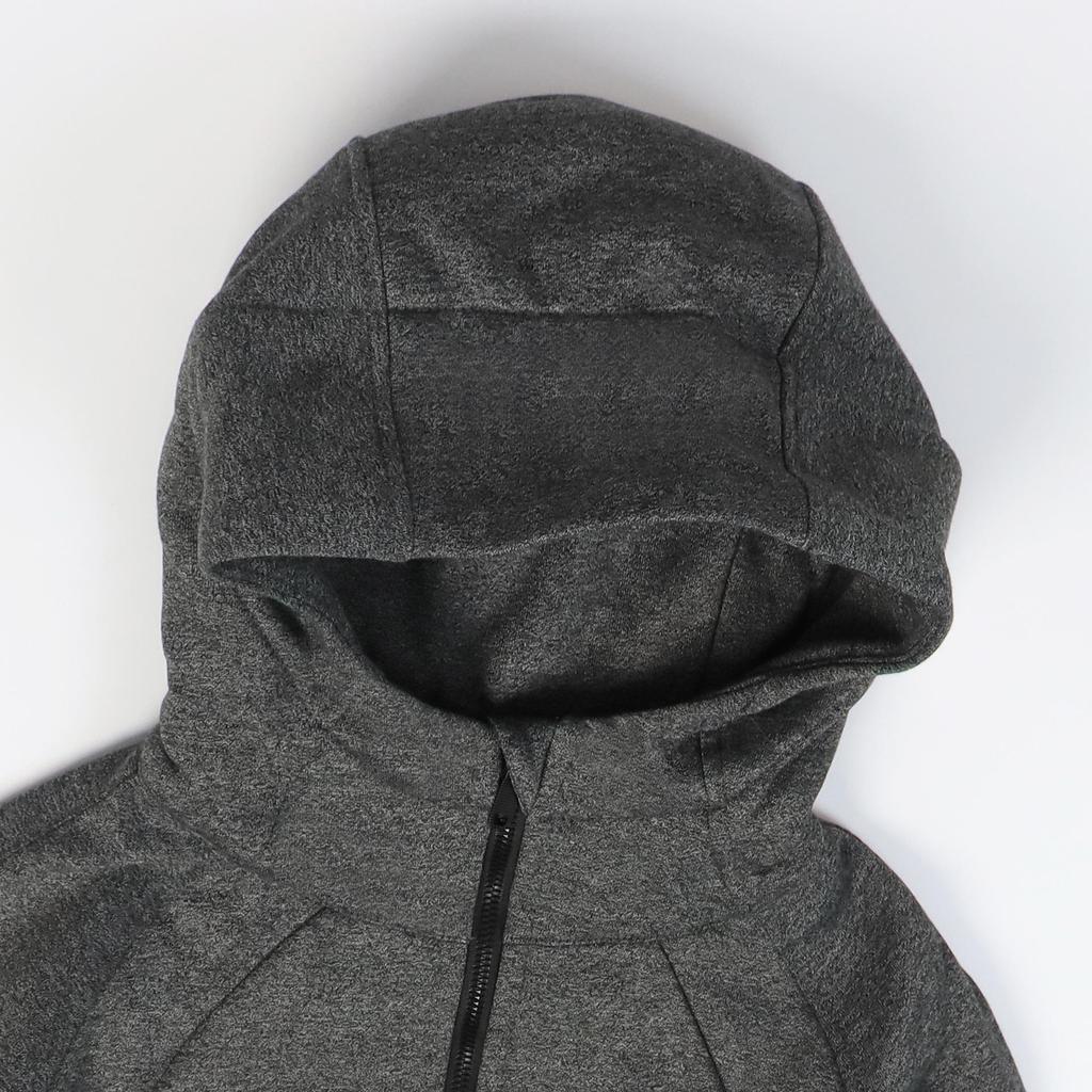 Crosslulu Women's Slim Fit Plus Velvet Yoga Hoodie Sweatshirt