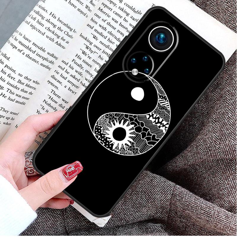 Eight Diagrams Taiji Yin Yang Case For Honor Magic 8 6 7 Lite Honor 400 200 Pro 50 70 90 X8c X8b X9a X9c X9b X9d Win Cover