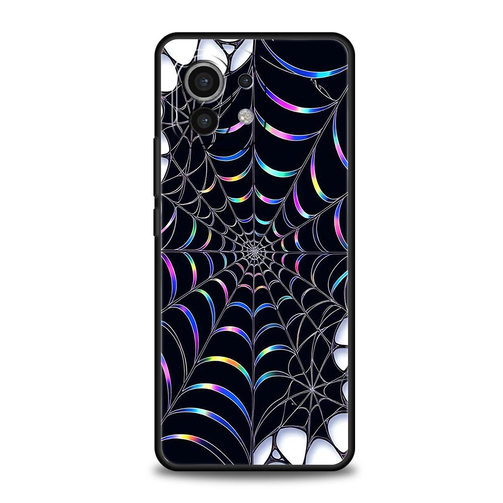 Phone Case Cover for Xiaomi Poco F7 F6 F5 F4 F3 X7 X6 X5 X4 X3 NFC M4 C51 C55 GT Pro 5G Soft TPU Fundas Spider Web Capas Coque