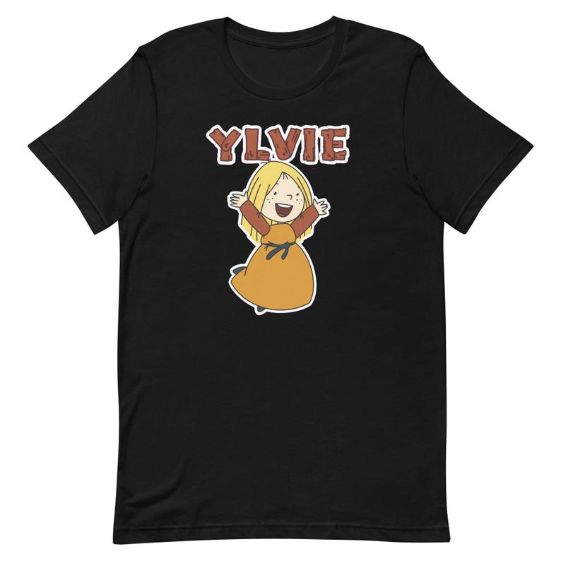 Ylvie Retro German viking Cartoon Unisex t-shirt 100