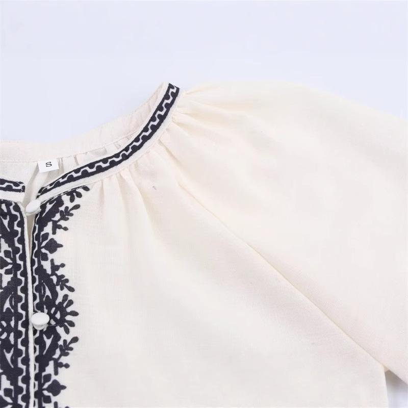 Spring 2025 Fashion Loose Casual Design Niche Shirt Top