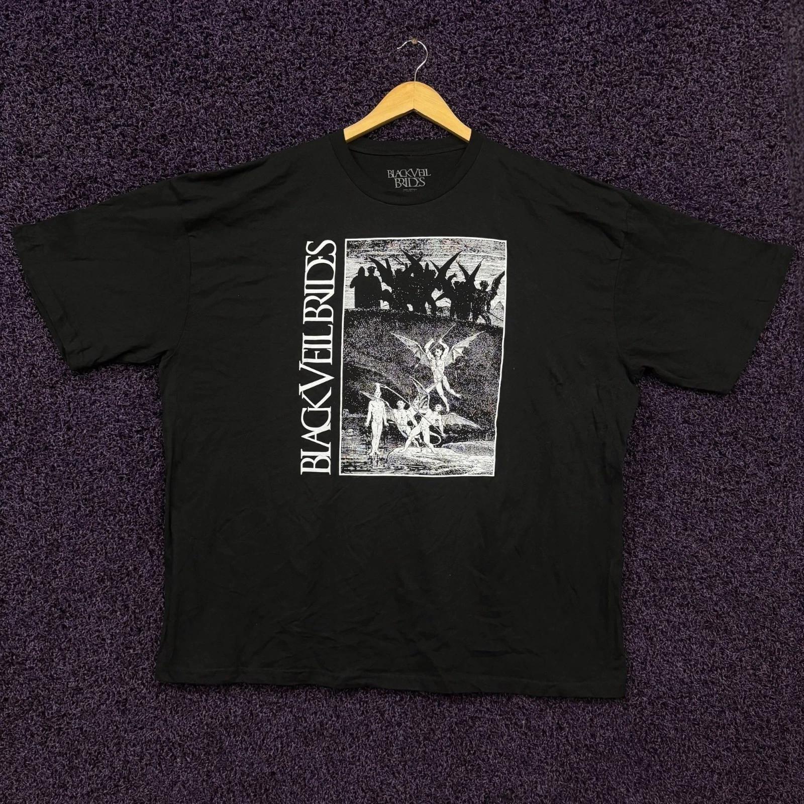 Черная футболка Veil Brides Demons Размер 3XL 4XL