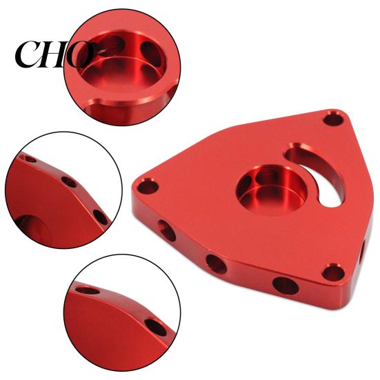 Precise Fit Turbo Valve Gasket BOV Plate for Honda Civic 2015-2021 1.5T, Embedded Rubber Turbocharger Aluminum Blow Off Replacement, Exhaust Seal High
