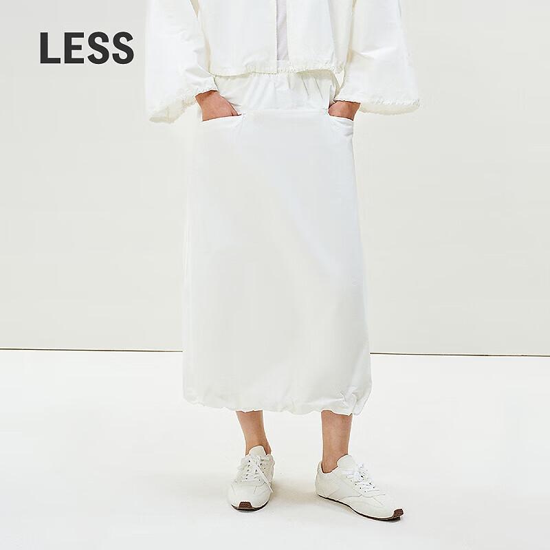 LESS Spring 2025 A-Line Long Skirt L
