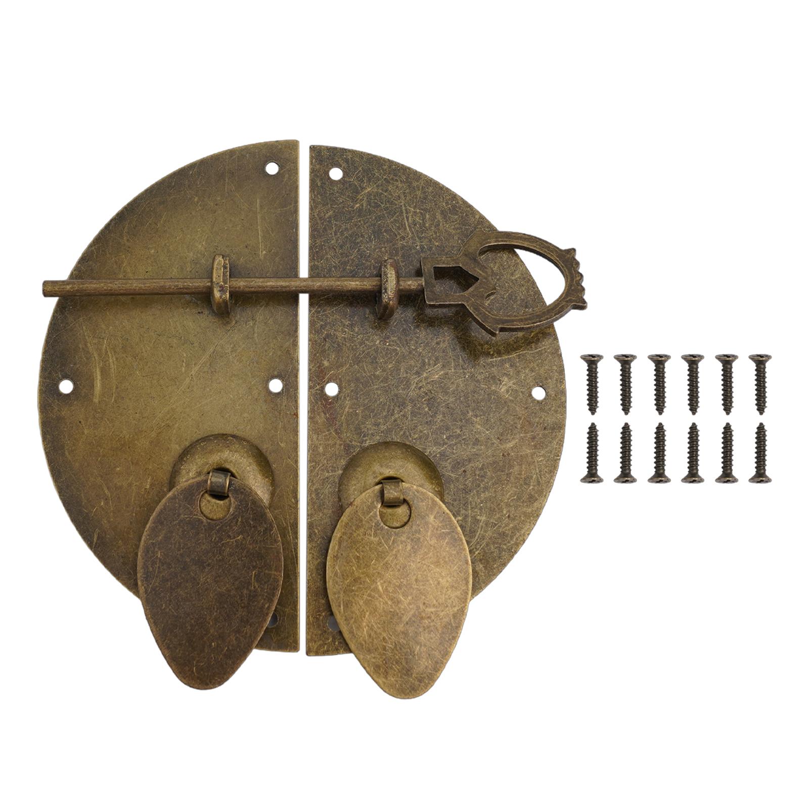 Круглый ретро-замок Древний китайский замок Дверная мебельная фурнитура Ремонт дома Строительная фурнитура Древний китайский замок