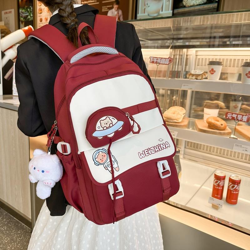 Student Backpack College Campus Schoolbag Large Capacity Backpack