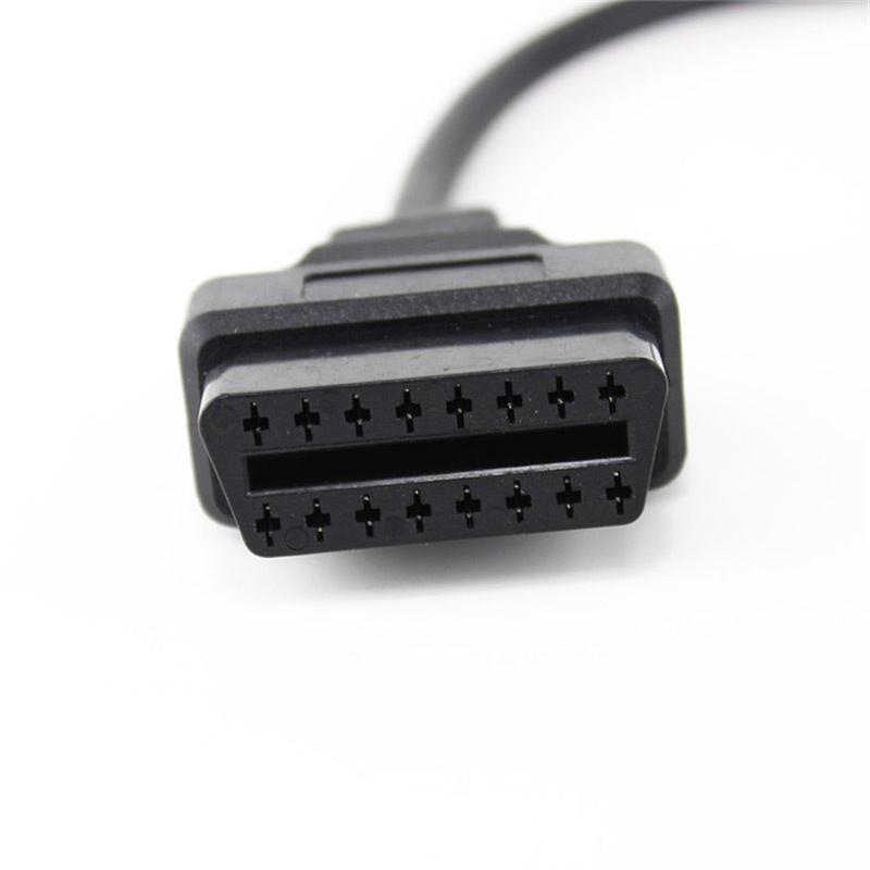 14kolíkový OBD1 až 16kolíkový konektor OBD2 Adaptér Konvertorový kabel Diagnostický nástroj pro automobilové příslušenství Nissan