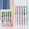 6-Color Double-Ended Cat Paw Fluorescent Marker for Kids