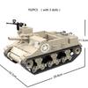 Sluban Military Cannon Assault Armored Vehicle Battle Tank Car Truck Army Weapons Soldier Building Block Model King Kid Toy Gift