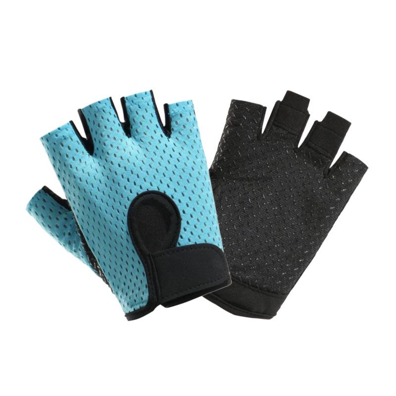 

Дихаючі Антиковзкі Велосипедні Рукавички з Відкритими Пальцями для Фітнесу на Відкритому Повітрі Medium