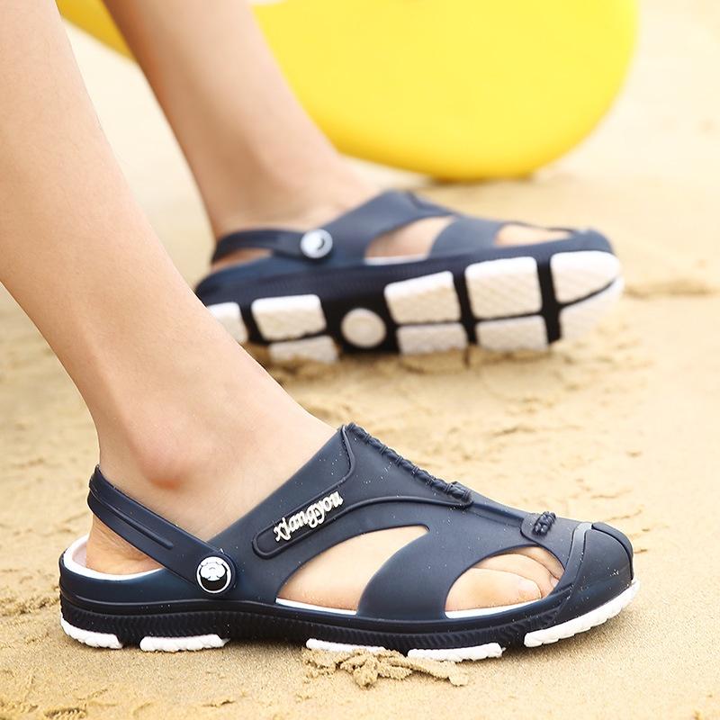 Versatile Mens Flip Flops Sandals Rubber Casual Men Shoes Summer Fashion Beach Slippers