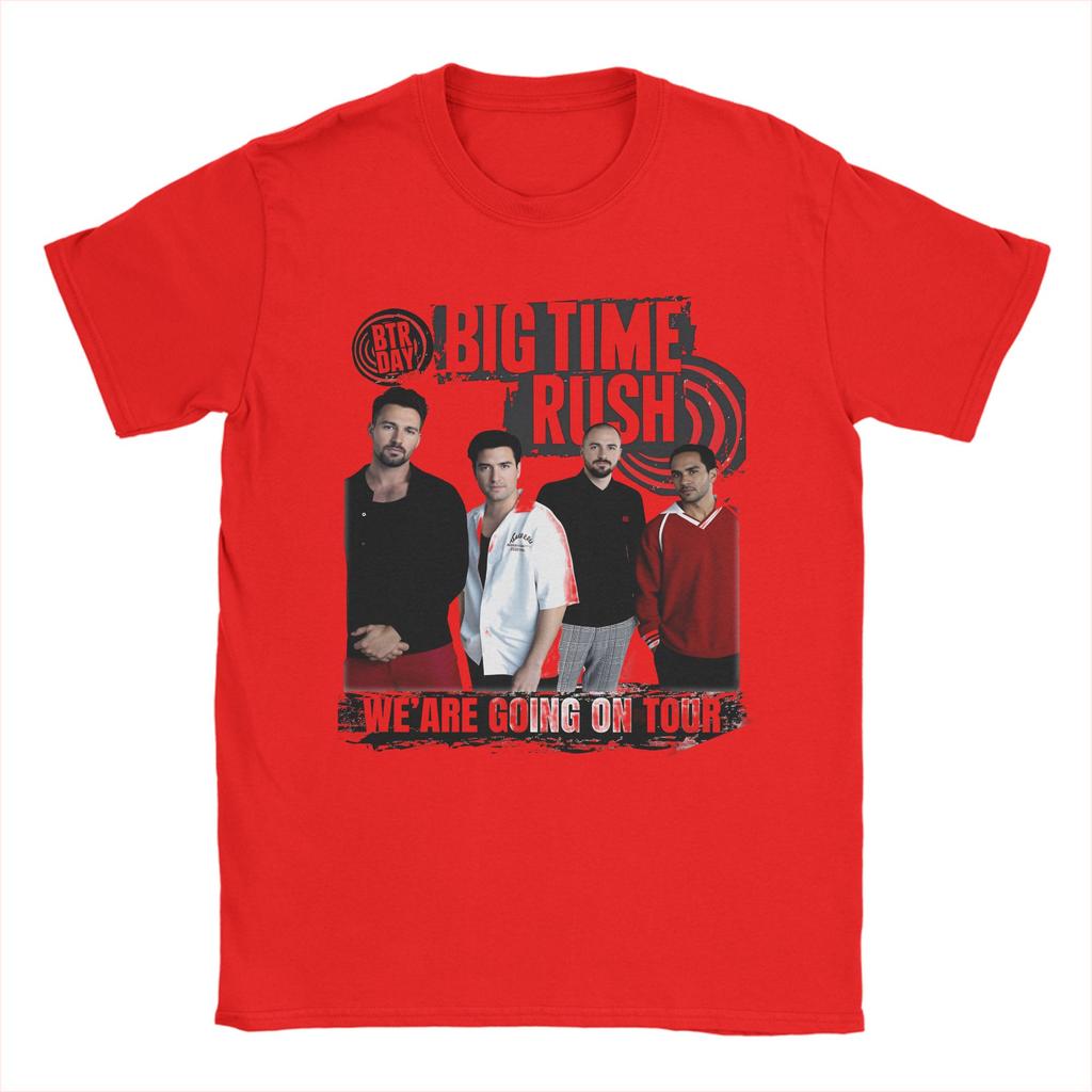Mens Womens Big Time Rush 2025 Shirt 100% Cotton New Arrival T-Shirt  Top Clothing
