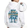 2026 Nouveau Sweat à capuche imprimé six ou sept Brainrot pour enfants, blouse décontractée à manches longues dessin animé, mode streetwear unisexe