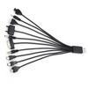 10in1 Micro USB Typ C Handy-Ladegerät Adapterstecker USB-Datenkabel Ladekabel Datenkabel für Handy Universal