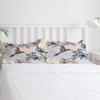 Set Biancheria da Letto Retro 3 Pezzi Colibrì Fiori di Ibisco Copripiumino Federa Bambini Adulti Copripiumino Set Letto Matrimoniale Tessile per la Casa