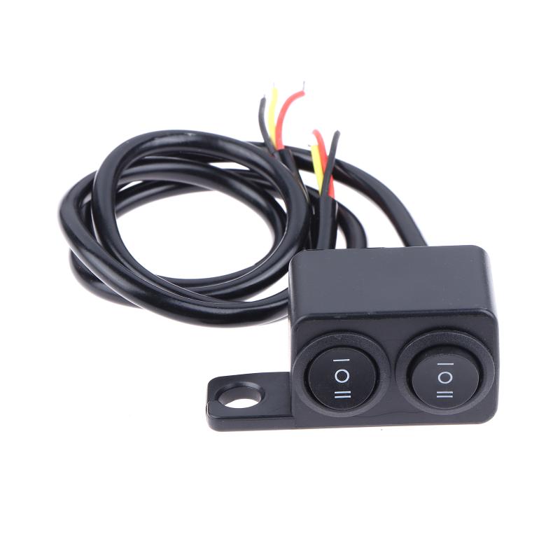 Switch Connector for Motorcycle Handlebar Two Gears Three Gears Light On Off Button Heavy Duty for Street Bike