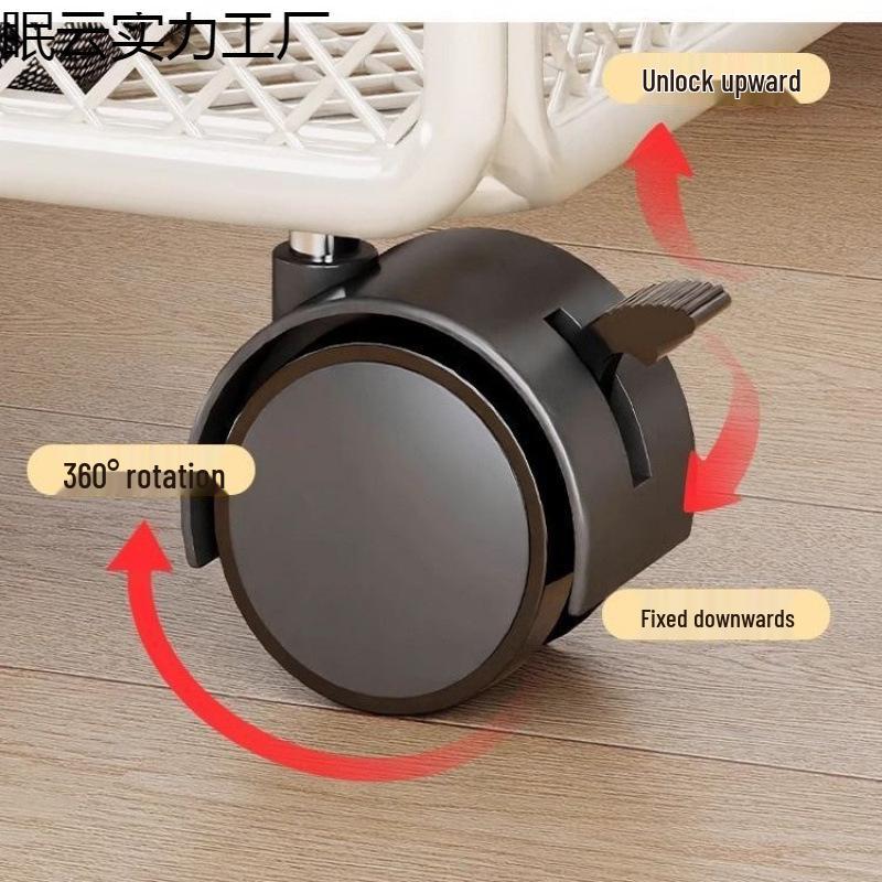 Aufbewahrungsbox für unter dem Bett mit Rädern - Flacher Organizer Schubladen-Typ für Kleideraufbewahrung