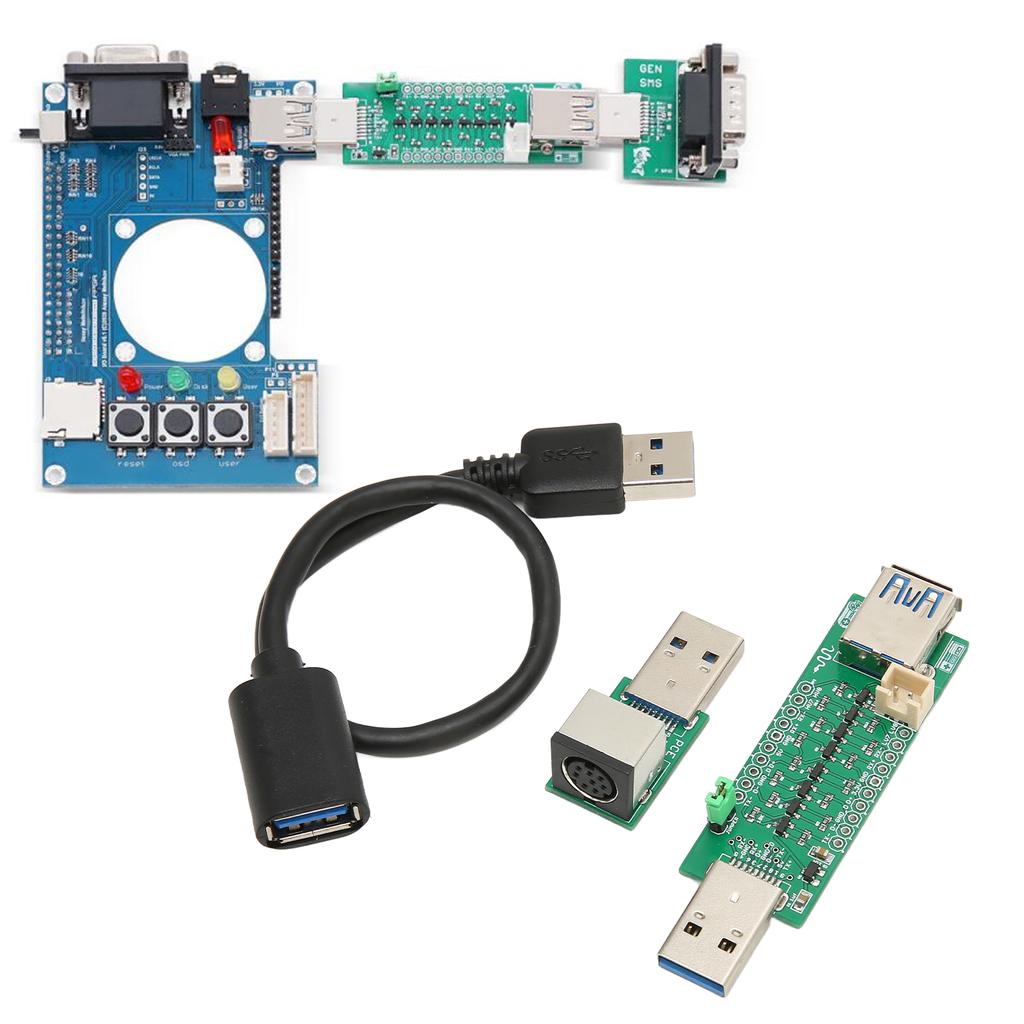 PC Engine USB3.0 Game Controller Converter for SNAC Adapter Game IO Board for Mister