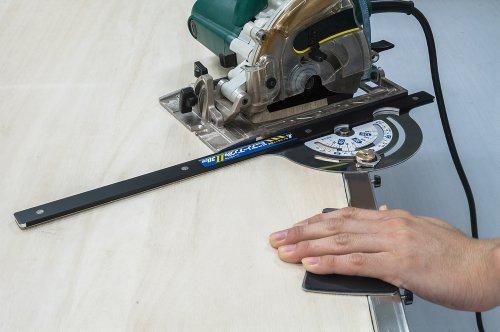 Shinwa Sokutei Kreissägen-Führungslineal Mini Freiwinkel II 30cm 78179
