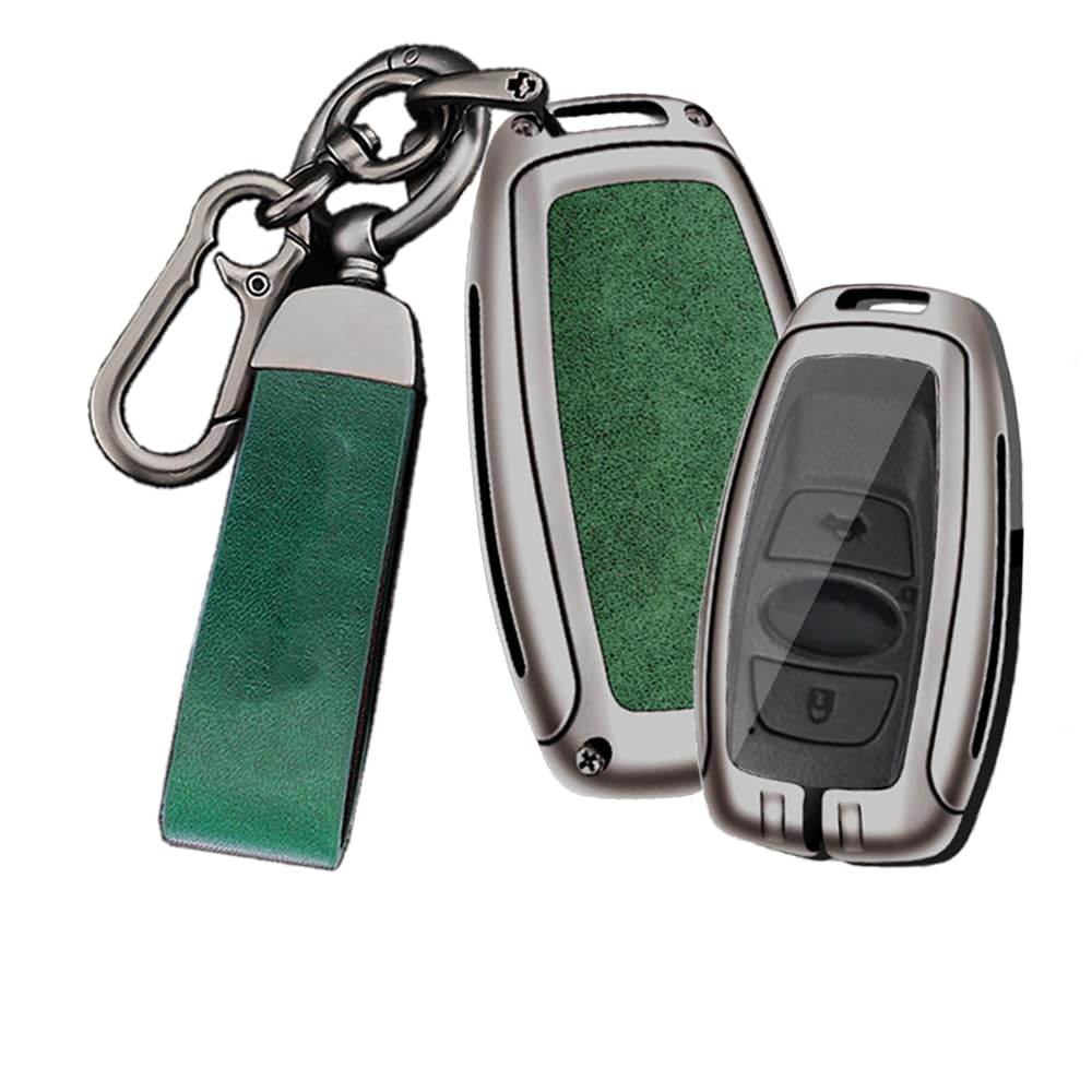 

TECART Key Case, Key Cover, Key Holder, Smart Key Case, Suitable for Subaru Levogue, зелёный