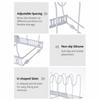 Adjustable Pot Rack Organizer Space Saving Pans Organizer Rack Kitchen Tools Cookware Rack  Indoor