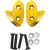 Mirror Block Off Base Plates Fit for Yamaha R1 2015- Mirror Hole Cover Plug Decorative Cap Mirror Driven Eliminators Black