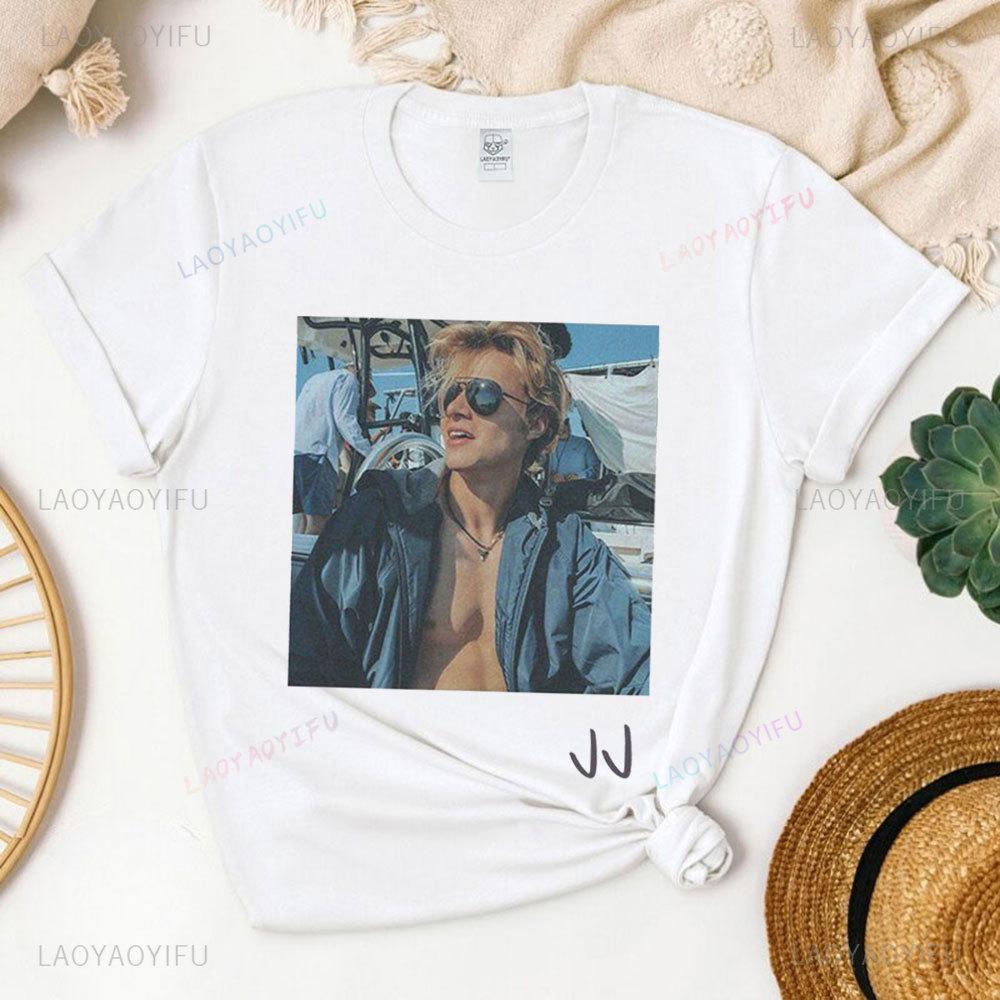 Ráj na Zemi Outer Banks Unisex Tričko Fanoušci seriálu Outer Banks Merchandise Letní dovolená Bavlněné tričko Plážové tričko Topy