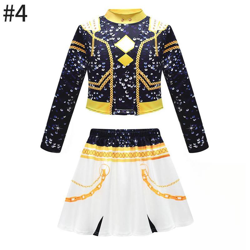 Halloween Gifts Girls Cosplay Clothes Halloween Birthday Party Role Play Outfit Children Dance Costume Carnival Party Suit