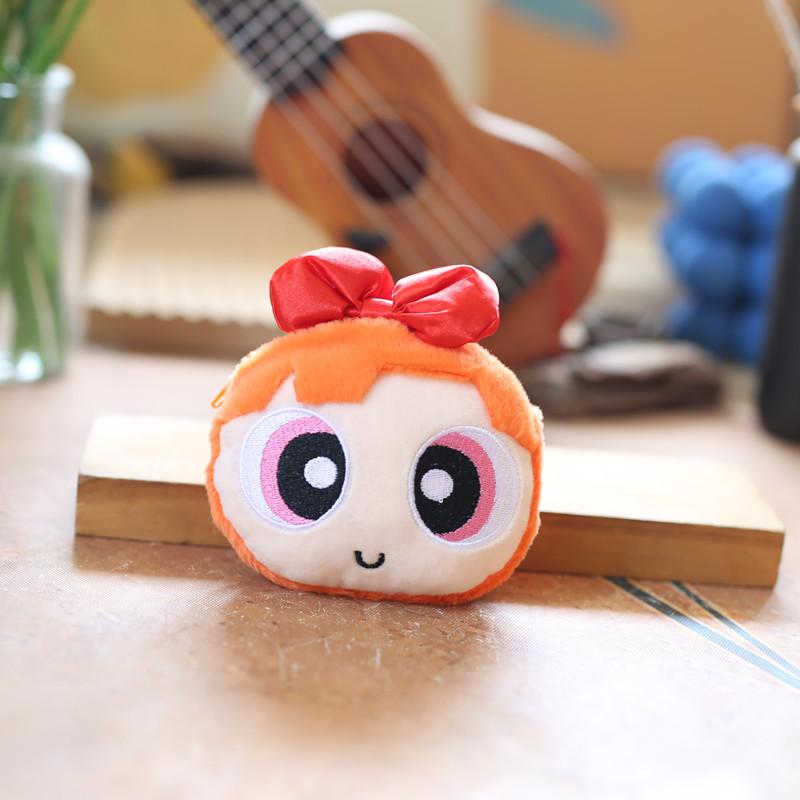 

Милая подвеска в виде кошелька для монет с большими глазами, плюшевая игрушка, кукла, мультяшная сумка, подвесной брелок, кукла 12 cm