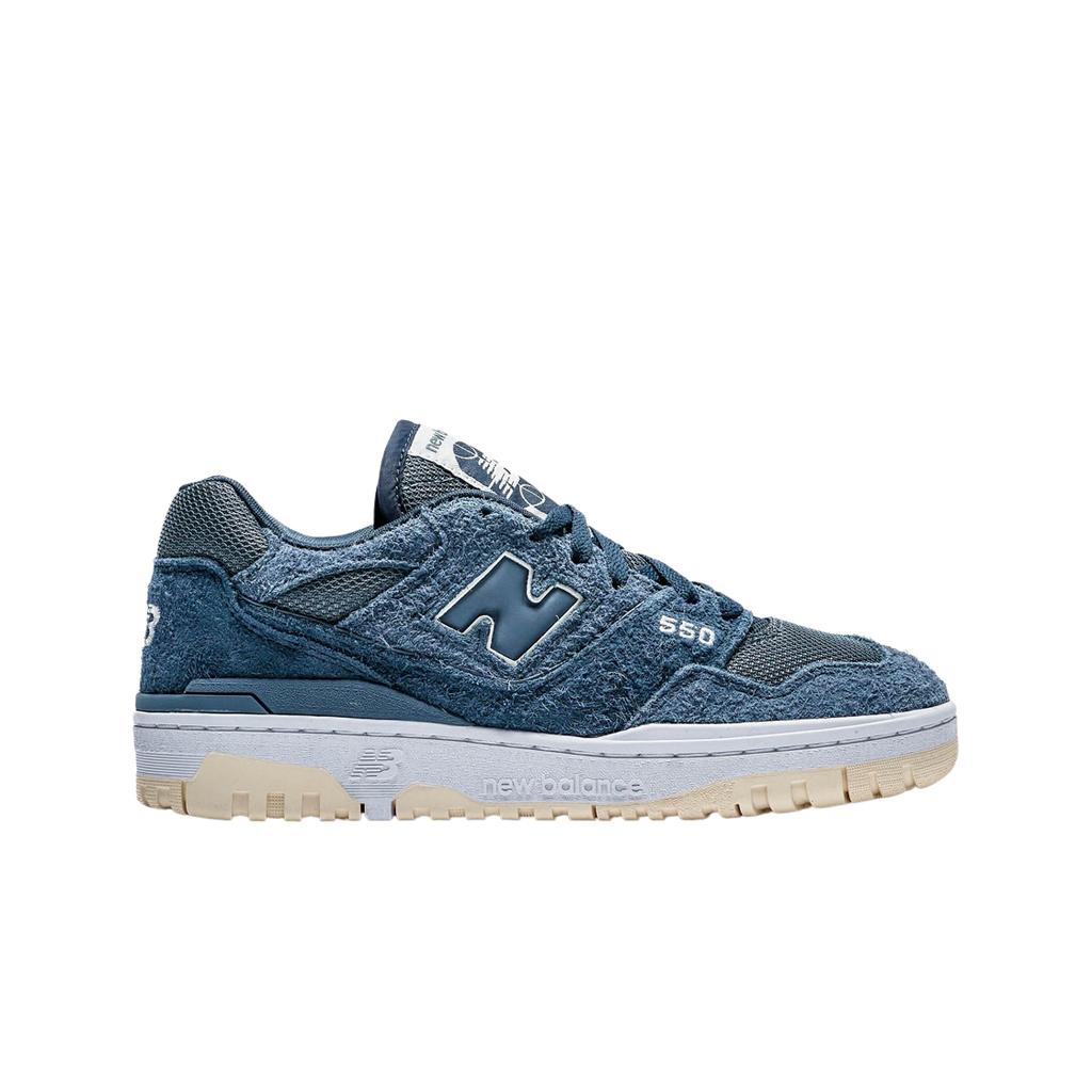 New Balance 550 Blue Suede - D Standard