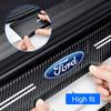 LLKD4 Anti-Collision Carbon Fiber Car Door Sill Anti Scratch Paste Protector Sticker For B-Max C-Max S-Max KA ST Line Galaxy