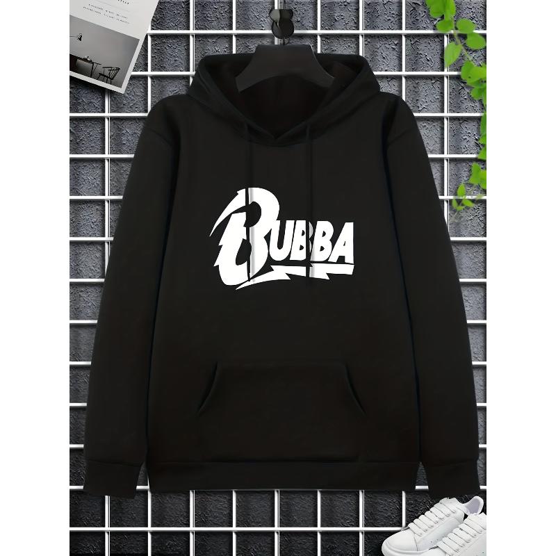 

Loose Fit Hoodie Sweatshirt, Polyester Fabric, Casual Long Sleeve Pullover Hooded Sweatshirt with Kangaroo Pocket XXL