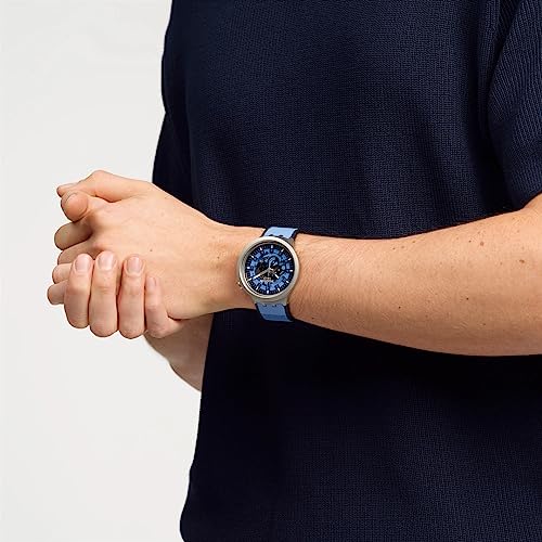 Swatch Blue Daze SB07S106 Watch, Blue