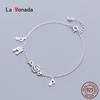 La Monada Fine Silver 925 Jewelry Bracelet Female Woman Musical Chain Minimalist Bracelets For Women Silver 925