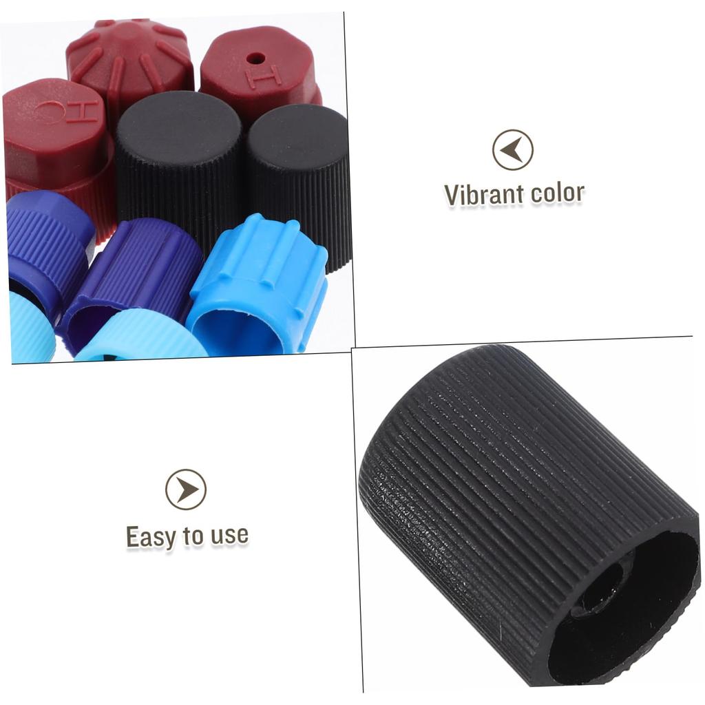 ELAYARD 10pcs Car Air Conditioner Protection Cap Conditioner High Low Reusable Cars Car Charging