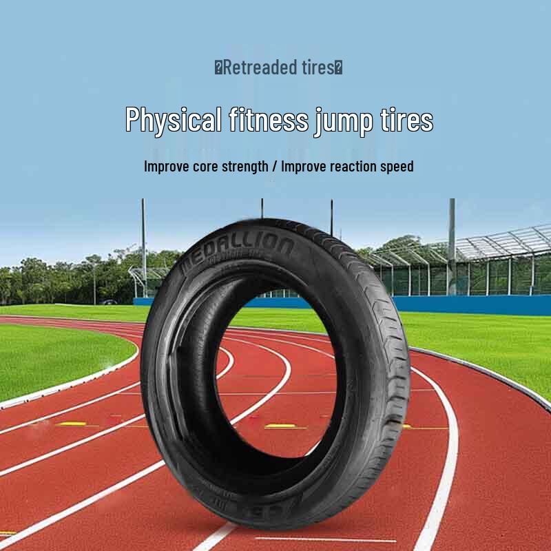 Obstacle Course Cross-Jump Training Tire
