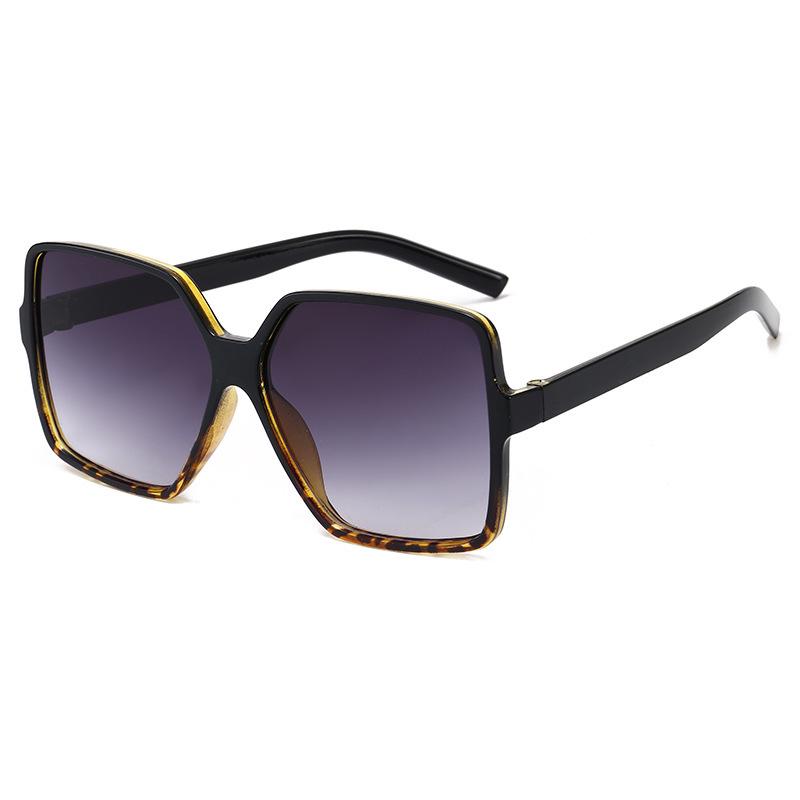 Trendy Oversized Square Sunglasses - European & American Style for Women
