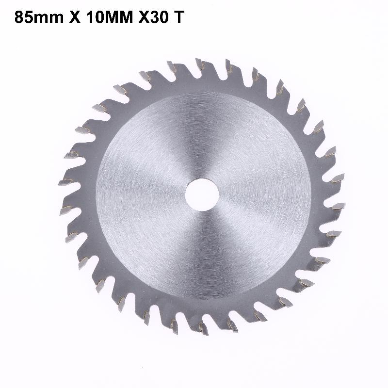 85mm TCT Carbide Saw Blade 24T 30T 36T Circular Saw Blade Bore 10mm 15mm Wood Cutting Disc For Multi-function Power Tool